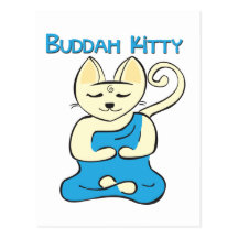 Buddha Kitty Postcards