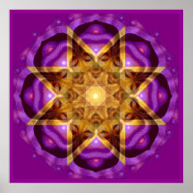 Buddha Mandala Zen Meditation Spiritual Art Poster