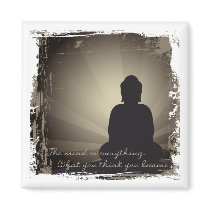 Buddha Mind Is Everything Refrigerator Magnet