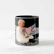 Buddha Moon Meditation Coffee Mugs