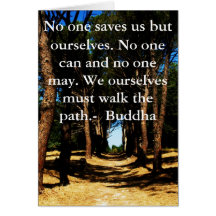 Buddha PATH Quote Card