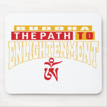 Buddha Path to Enlightnement Mouse Pad