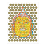Buddha Pop Dots Zen Custom Postcard