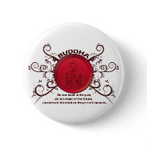 Buddha Present Moment Pinback Button