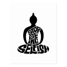 Buddha Quote Postcard
