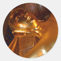 Buddha Reclining ~ Buddhist Temple Photo stickers