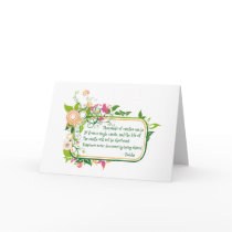 Buddha Single Candle Quote Greeting Cards