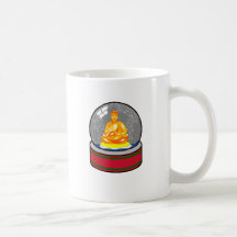 Buddha Snow Globe Mugs
