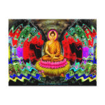 Buddha Swirl - Postcard