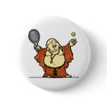 Buddha Tennis Button