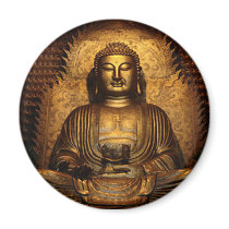 Buddha with Alms Bowl Magnet