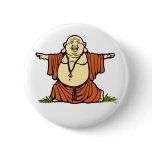 Buddha Yoga Button