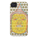 Buddha Zen Modern Pop Dots iPhone 4 CaseMate
