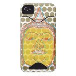 Buddha Zen Modern Pop Dots iPhone 4 CaseMate