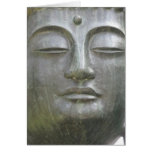 Buddha's Face Card