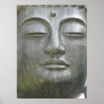 Buddha's Face Photo Posters