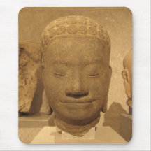 Buddha's head Mousepad