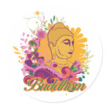 Buddhism Color Stickers