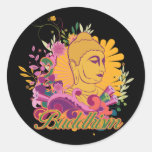 Buddhism Colour Sticker