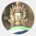 Buddhist Chenrezig Statue Sticker
