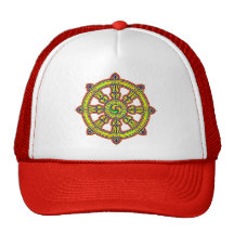 Buddhist Dharma Chakra Trucker Hat