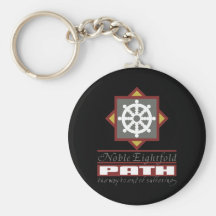 Buddhist Eightfold Path Key Chain