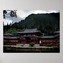Buddhist Temple 2, Oahu Print