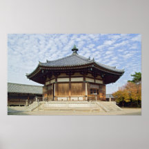 Buddhist temple Japan Poster