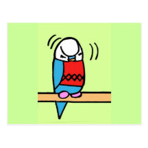 Buddie Preening Post Cards