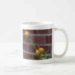 Budding against Bricks Mugs