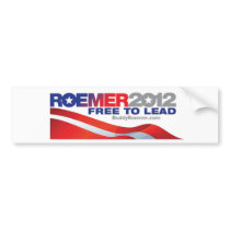 BUDDY ROEMER 2012 BUMPER STICKER