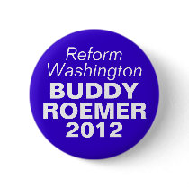 Buddy Roemer 2012 Pinback Buttons