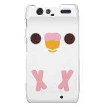 Budgerigar (Albino) Motorola Droid RAZR Cover