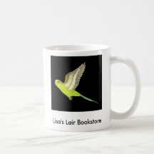 Budgerigar flying - Melopsittacus undulatus Promo Mugs