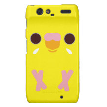 Budgerigar (Lutino) Droid RAZR Cover