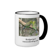 Budgerigars Coffee Mug