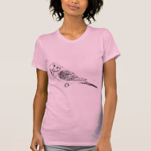 Budgie Drawing Tee Shirt
