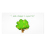 Budgie in a Pear Tree Personalized Photo Card