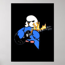 Budgie Rocks Posters