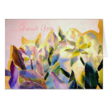 Buds Mother's day Thank You Greeting Card