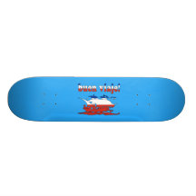 Buen Viaje - Good Trip in Chilean - Vacations Skate Deck