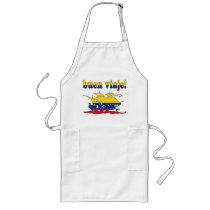 Buen Viaje - Good Trip in Colombian - Vacations Aprons