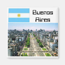Buenos Aires Refrigerator Magnet