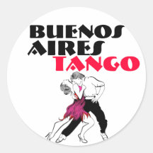 Buenos Aires Tango Sticker