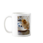 Buff Chick At Tea Mug