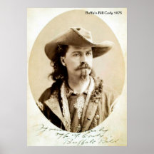 Buffalo Bill Cody 1875  Print