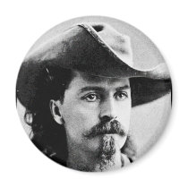 Buffalo Bill Cody Western Scout Wild West Showman Fridge Magnets