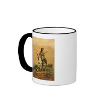 Buffalo Bill "The Scout" Vintage Advertisement Mugs