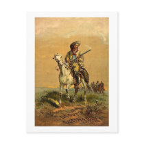 Buffalo Bill "The Scout" Vintage Advertisement Postcards