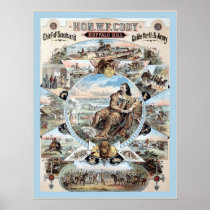 Buffalo Bill ~ Vintage Advertising Poster.